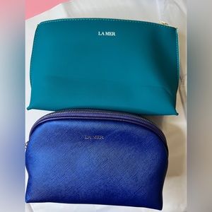 2 new La Mer cosmetics bags